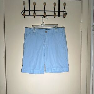 Polo Blue Cotton Shorts